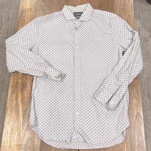 Bonobos geo print dress shirt. M.